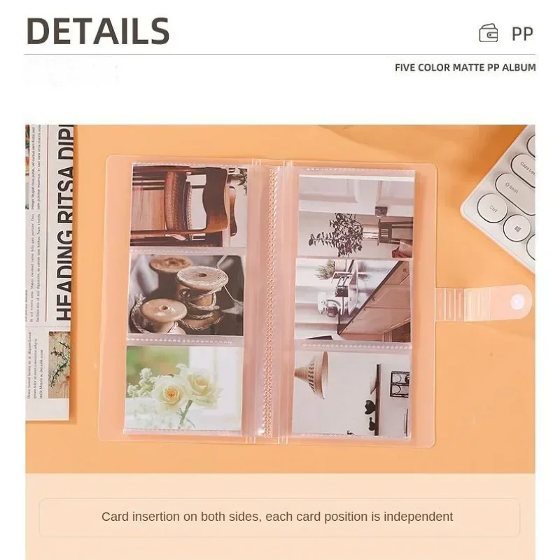 84/120/240 Slots Cards Holder Large Capacity Collection Album Binder Photocards Storage Book Portable Ticket Card Book Organizer 6