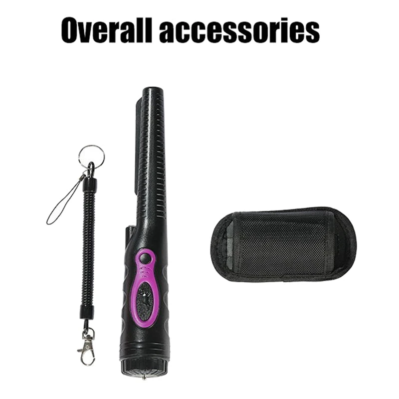 Fully Waterproof Pinpointer Metal Detector Pinpointer Search Pinpointing Finder Probe Treasure Hunting Tool