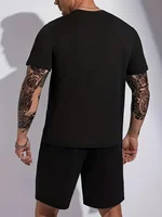 Men's Oversized Streetwear Set, Summer Casual Set, Two Piece 2