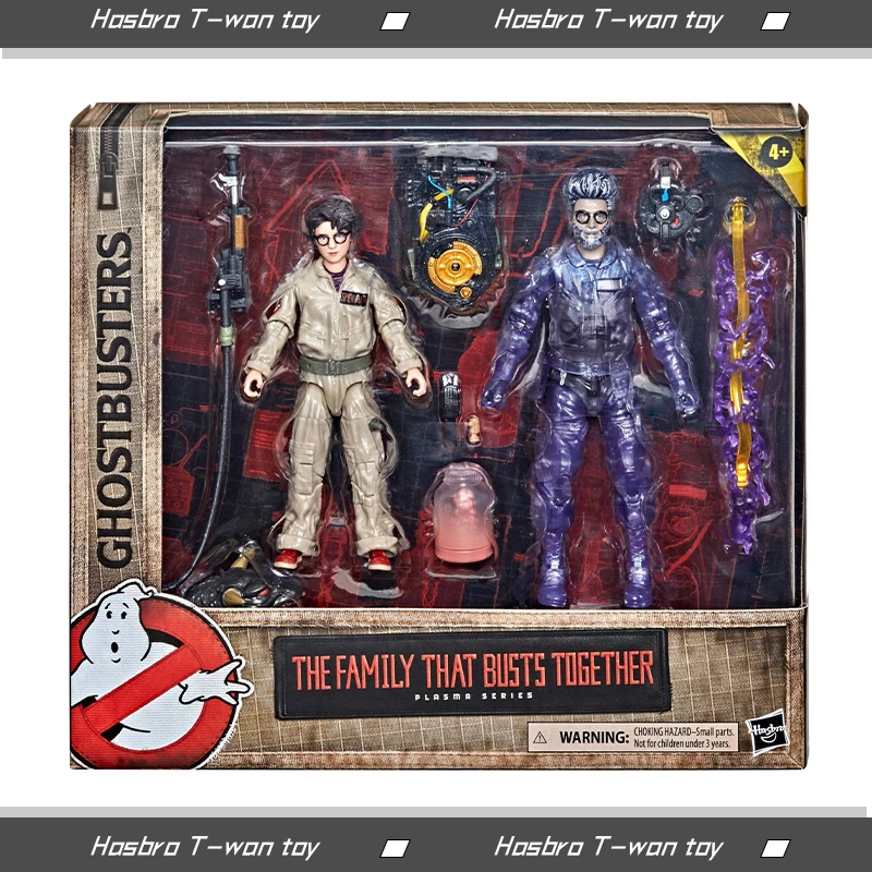 

Hasbro Ghostbusters Plasma Series The Family That Busts Together 6 Inch(15Cm) Scale Action Figure 2-Pack Collection Hobby Toys