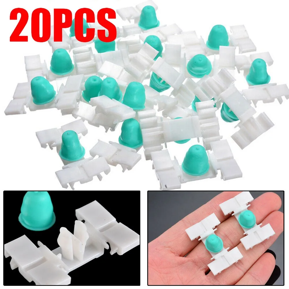 

20 PCS/kit Moulding Trim Clips Accessories Door Fender For E46 325 328 323 330 Parts Plastic Replacement Useful