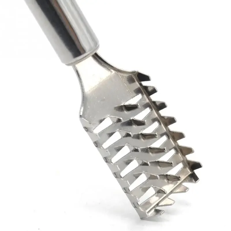 Fish Scale Remover Stainless Steel Fish Scale Remover Cleaner Scraper Kitchen Peeler Tool