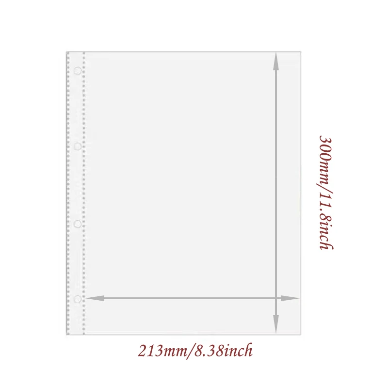 Recharge d'album photo transparent sans PVC, pochette double face,  porte-cartes A4, Liberty 4x6, 10x15, 10x10, 1, 2, 3, 4, 6, 8, 9, 10  feuilles - AliExpress