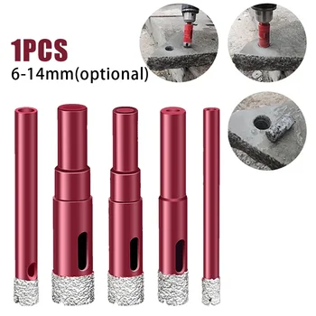 Punte diamantate punta da trapano a secco per piastrelle 6-14MM per smerigliatrice angolare per trapano elettrico in gres porcellanato marmo granito