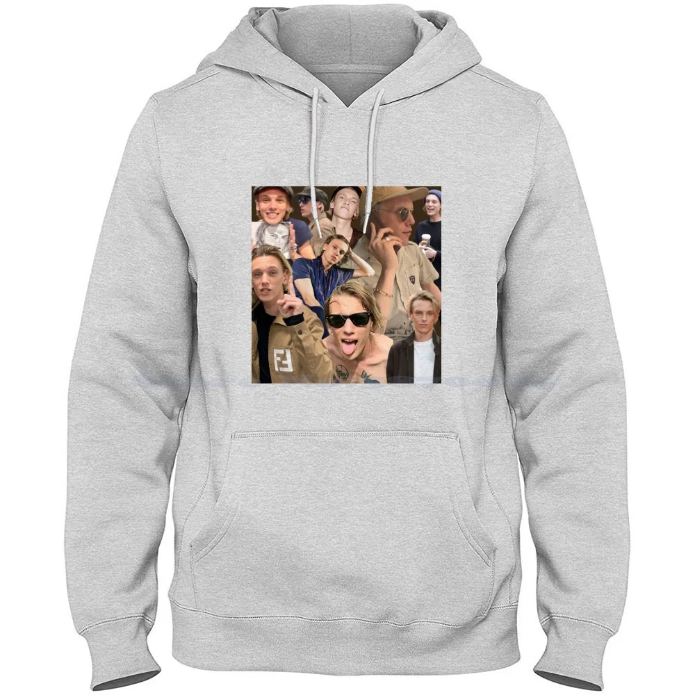 thumbnail image 1 of Jamie Campbell Bower Collage T Shirt 100% Cotton Tee Things Stranger Actor Man Vecna 001 Villian The Mortal Instruments City Of, 1 of 5