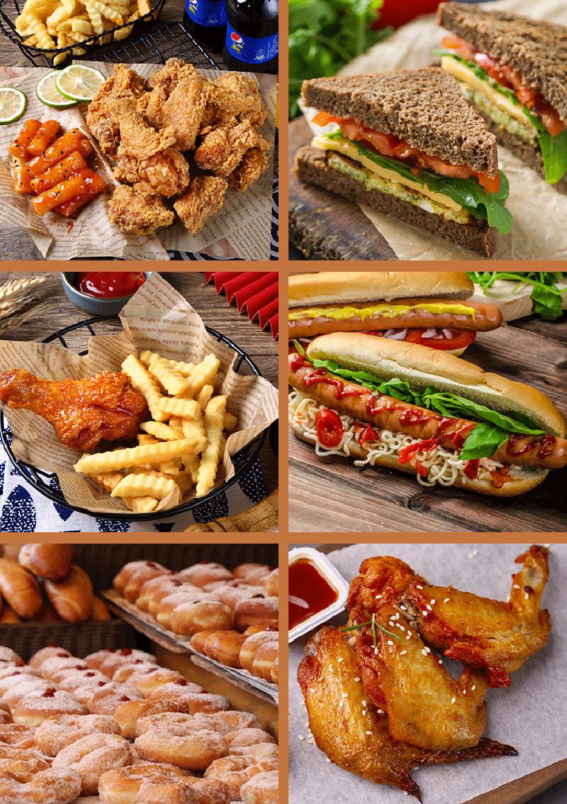 S23aa46f34c8d44a6b665725ea0d71365K 50/100 szt. Olejoodporny papier woskowany do do pieczenia grillowych frytek burgerowych wypiek chleba papierowych chłonny papier olejowych akcesoriów kuchennych