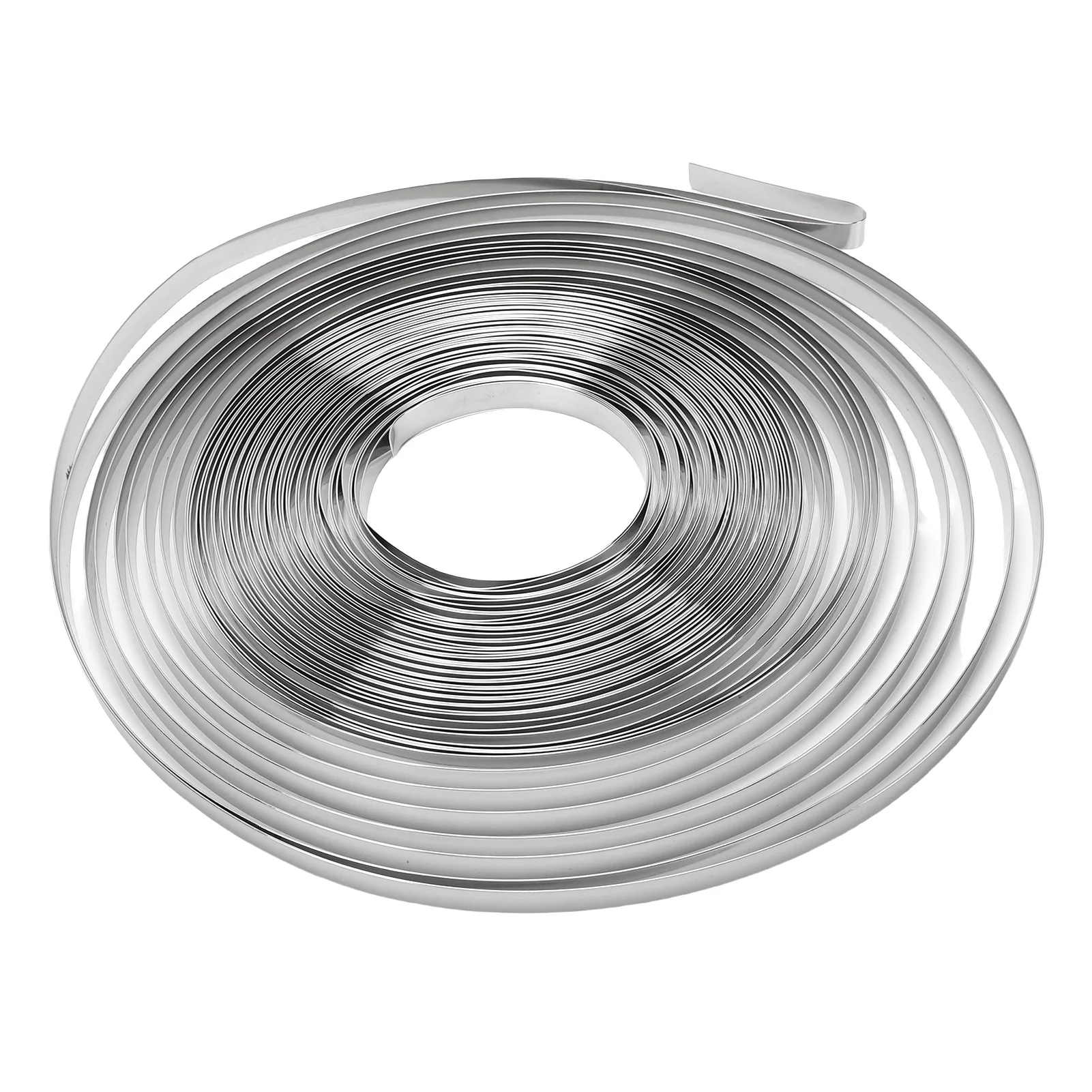 Metal Banding Strap Stainless Steel Strapping Tape 1/2in Width 0.02in Thickness 100ft Length 304 Stainless Steel Banding Strap