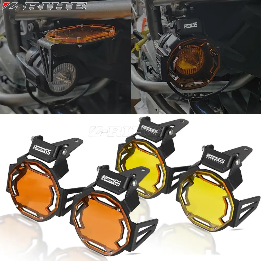 

for BMW R1200GS F800GS R1250GS F850GS F750GS ADV Adventure 2023 New Motorcycle Flipable Fog Light Protector Guard Lamp Cover