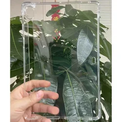 Ultra Slim Shockproof Soft HD TPU Back Cover for Tab A11 Plus 11 2025 (Clear)