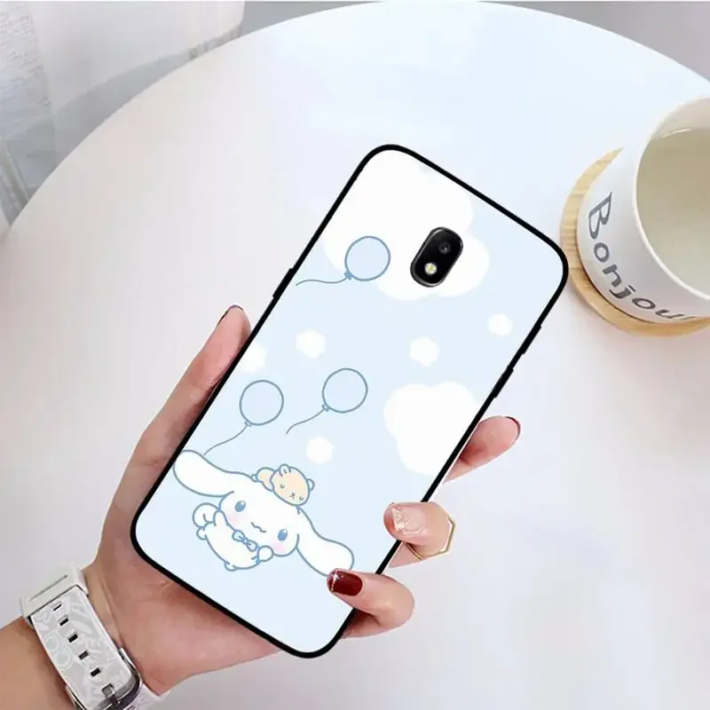 Sanrio-Kuromi-Cinnamoroll Phone Case For Samsung Galaxy J200 J2 Prime J2 Pro J6 2018 J250 J4 Plus J415 J5 Prime J7