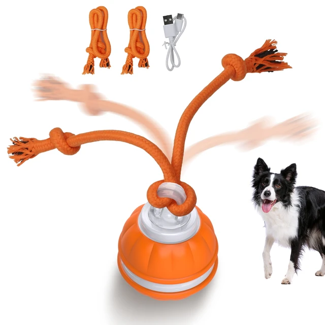 Interactive Dog Toy Ball Motion Activated Smart Dog Toy Automatic