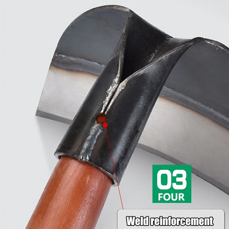 Hoe Hollow hoe Thickened manganese steel weeding hoe Hoe Farm Tool Gardening And Weeding Handheld steel weeding Weeding Rake