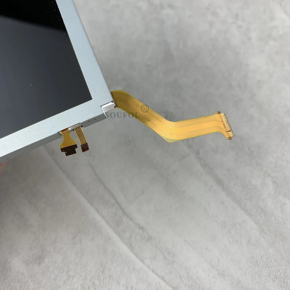 Top Upper and Bottom Lower LCD Display Screen For New 3DS XL LL lcd screen replacement nintendo ds lcd screen nintendo ds lcd screen replacement