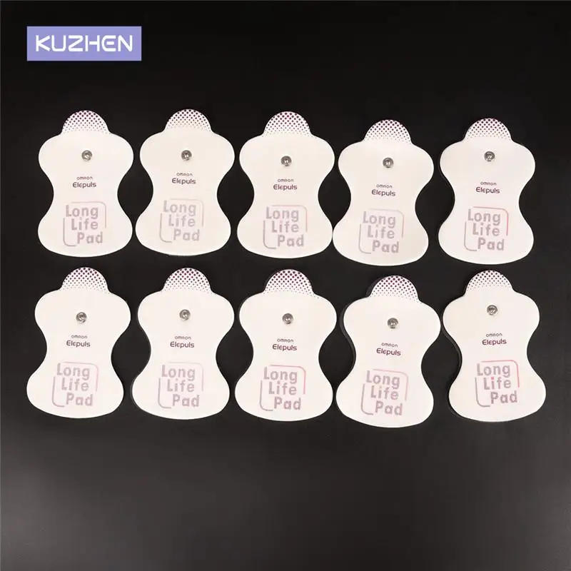 10pcs Tens Electrode Adhesive Gel Pads Body Acupuncture Therapy Massager Therapeutic Pulse Stimulator Electro Sticker Electrode Pads Massage Gel Pads