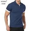 New Men’s Classic Lightweight  Polo Shirt Short Sleeve T Shirts Summer Casual Breathable Tops Button Up Streetwear