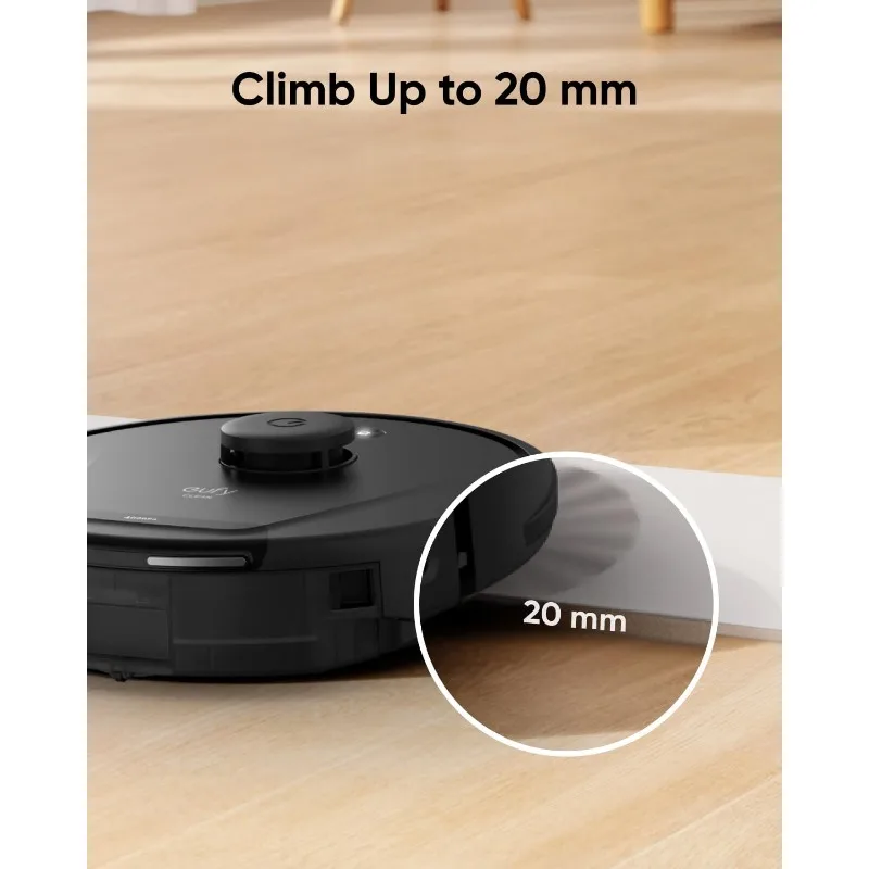 eufy L50 SES Robot Vacuum 60 Day Self-Empty Station,Multi-Floor Cleaning,Precise iPath Laser Navigation,Customizable Al Mapping