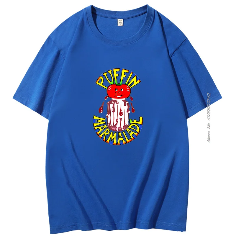 

Men's T-Shirt Summer Cotton Graphic T Shirts Puffin Marmelade Newest Fashion Classic Funny Unique Men's Short Sleeve T-Shirt