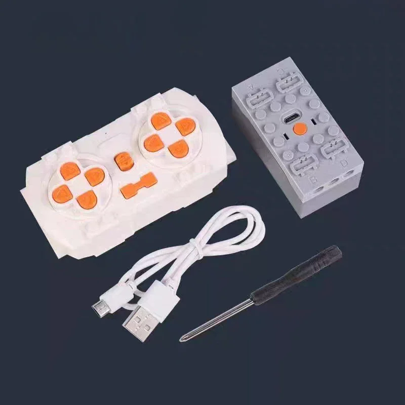 2.4G Bluetooth lithium battery power pack APP module DIY 13100 building blocks bricks remote control kit