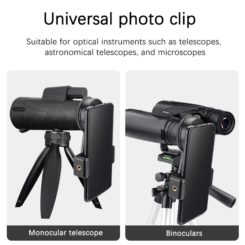 Spektiv Smartphone Kamera Adapter Teleskop Kamera Adapter Handy Adapter Halterung für Fernglas Monokular Mikroskop – Detail 8