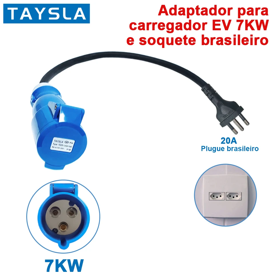 TAYSLA Adapter 16A Electric Car Charger Original BYD CEE