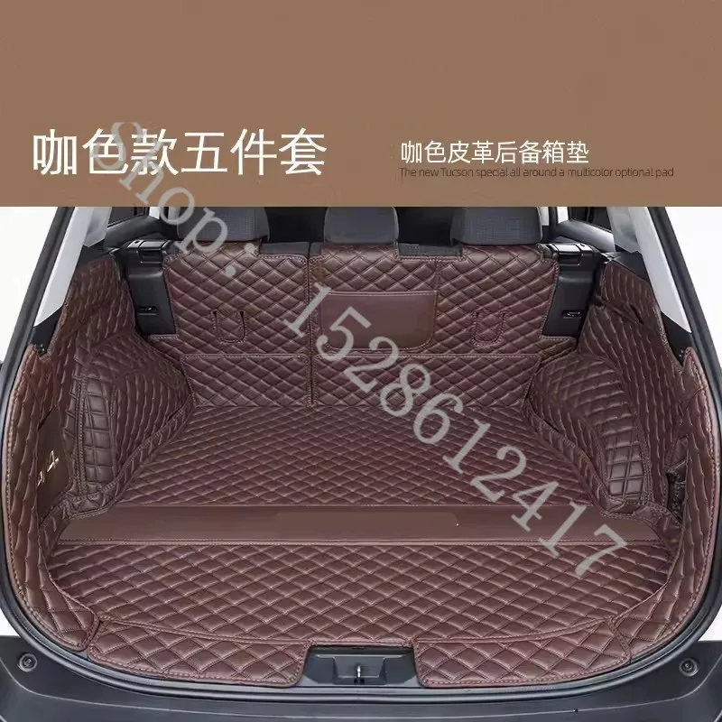 

For Toyota RAV4 RAV 4 XA50 XA 50 2020- 2023 5th Car Accessories Trunk Protection Leather Mat Catpet Interior Cover Part Styling