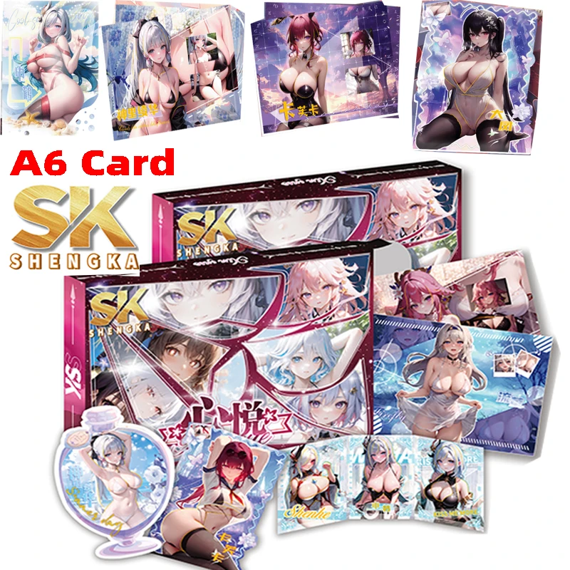 

newest goddess story cards A6 Saint Cards Sexy Girl Swimsuit Bikini Feast Booster Box Doujin Toy Hobbies Gift