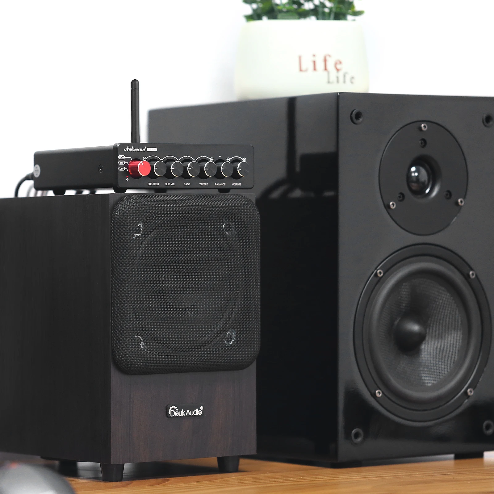限定品 プリメイン プレミアム デジタル アンプ ns-14g pro Nobsound NS-14G PRO HiFi 2.1ch QCC304X Bluetooth TPA3255
