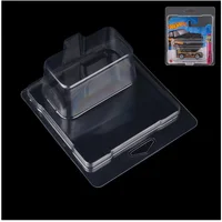 Hotwheels Protector For European Short Card Wheels Automobile Fleet Hot Wheel Series Board Card Protective Case 1