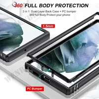 Case For Samsung S26 Ultra S25 S24 S23 Plus S25 FE A57 A56 A37 A36 A17 A16 5G Heavy Duty with Camera 360 Degree Kickstand Cover - Image 3