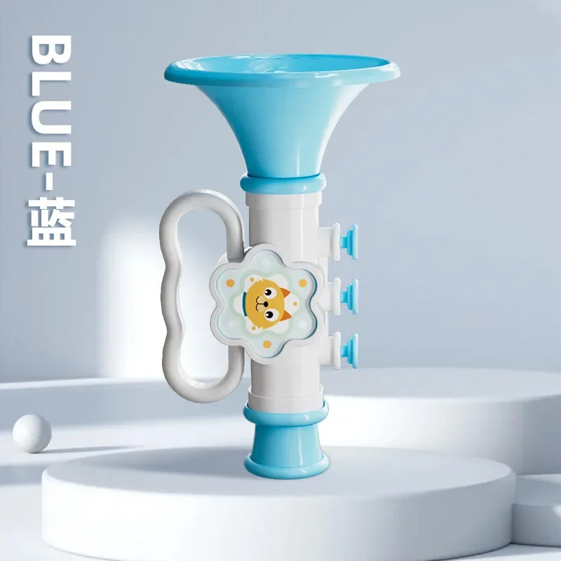 Baby Early Learning Whistle Musical Instrument Trumpet Toy Speech Enhancement Cartoon Hanging Rope for Kids Musical Play Gift 5