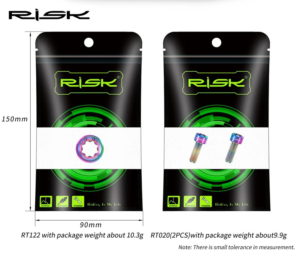 RISIKO M20x8mm M6x18mm Titan Fahrrad Kurbelgarnitur Abdeckung Schrauben XT XTR Mountain Road Bike Pflaumenblüte Tretlager Kurbel Arm Schraube – Detail 7