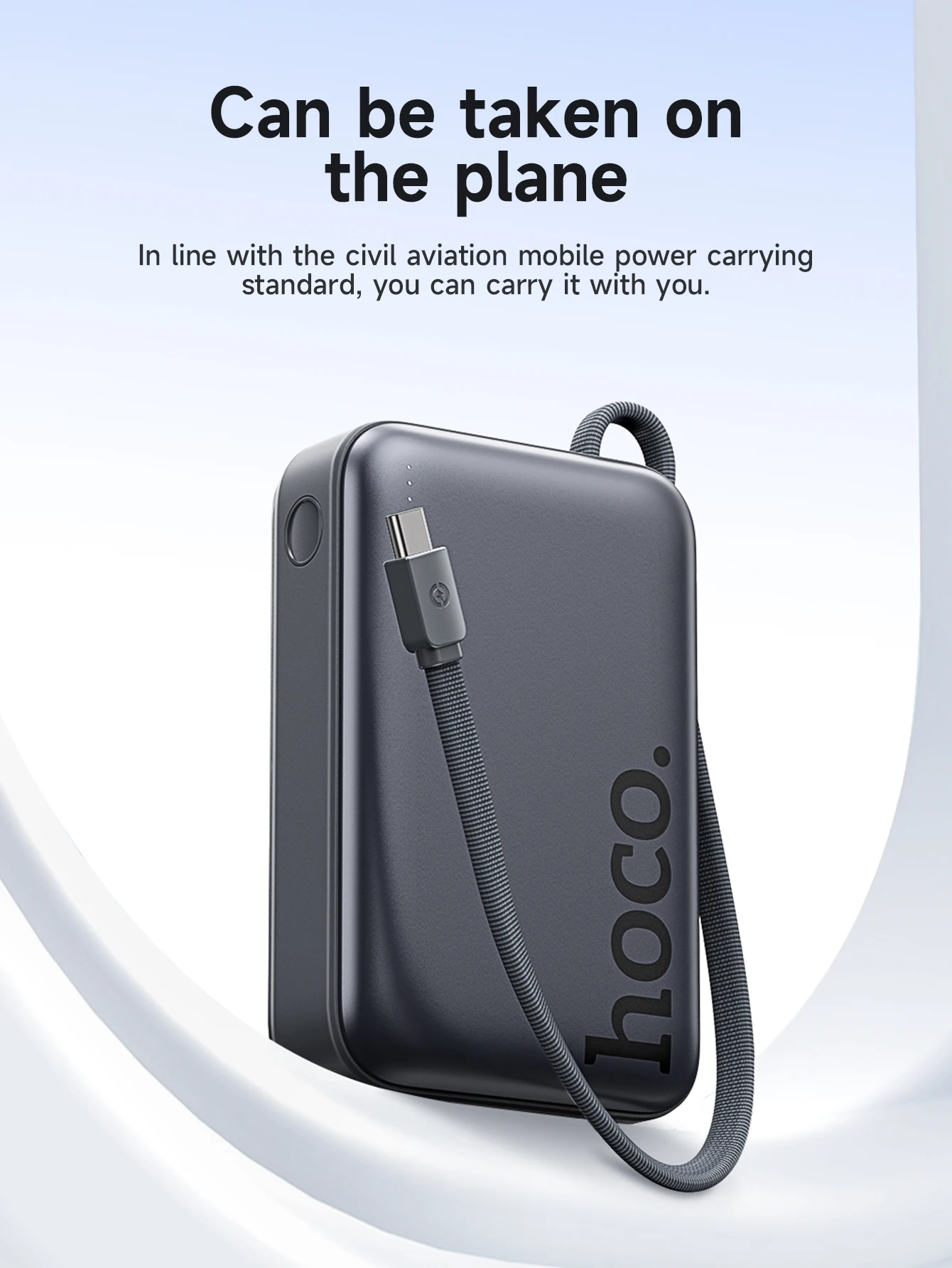 HOCO Q44A 20000mAh 45W Magnetic Wireless Power Bank with USB-C