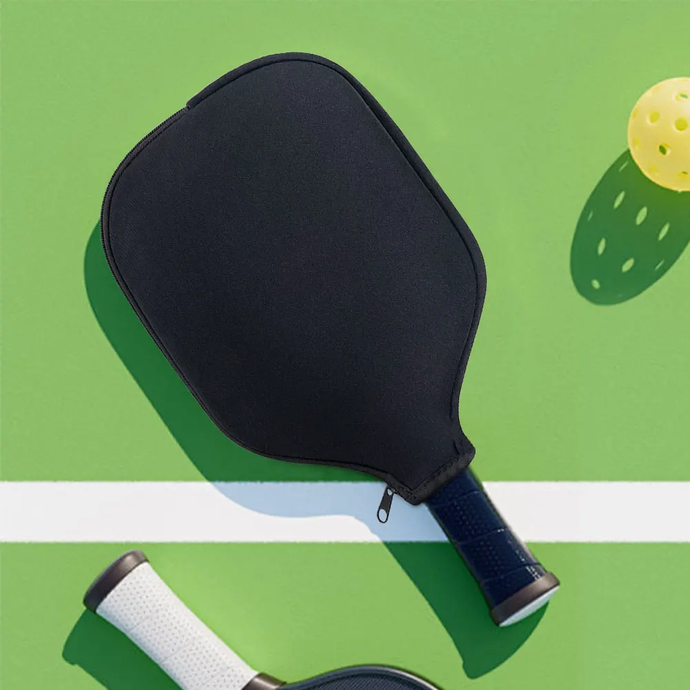 Pickleball Paddle Covers Shockproof Zippered Racket Sleeve Universal Pickleball Racket Sleeve Accessories
