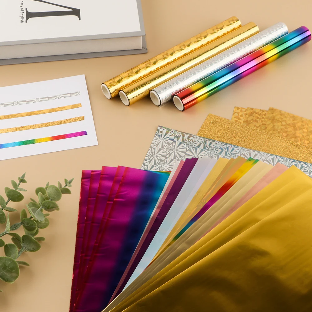 50 teile/paket 20x29 cm Toner Heißprägefolie Papier A4 Toner Reaktive Folie Folie Durch Laser Drucker und laminator Für DIY Handwerk Papier – Detail 6