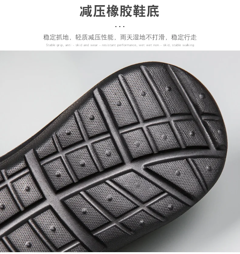Jumpmore halbe Hausschuhe für Männer Fahr schuhe rutsch feste Kochs chuhe Herren Lederschuhe Eva Schuhe Größe 39-46 Größe 39-46 – Detail 8