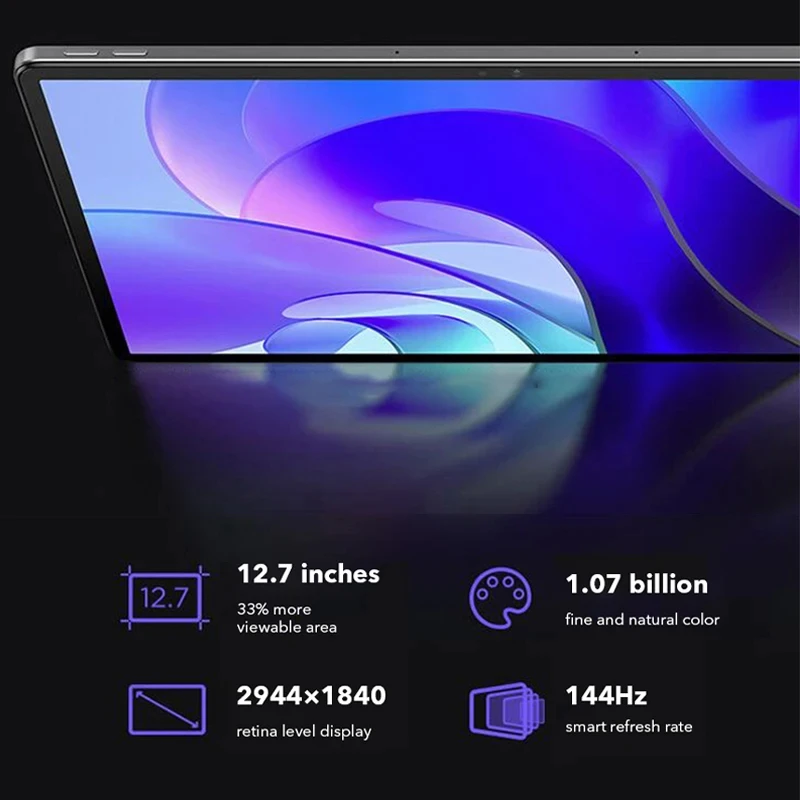 Original Lenovo Xiaoxin Pad Pro 12.7 2023 Pad Snapdragon 870 128GB 256GB Tablet Android 13 Tablets 144Hz 10200mAh Battery 3