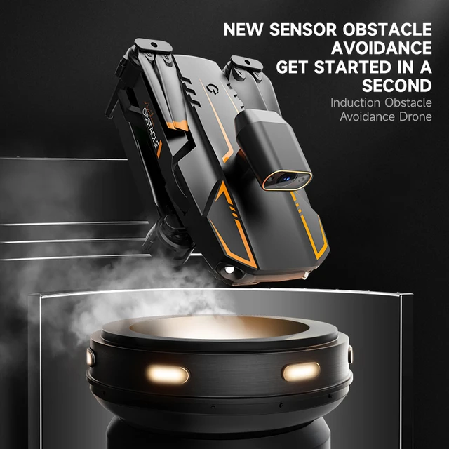 S91 Drone 4K Professional Obstacle Avoidance Dual Camera Foldable RC Quadcopter Dron FPV 5G WIFI Remote Control Helicopter Toy 5