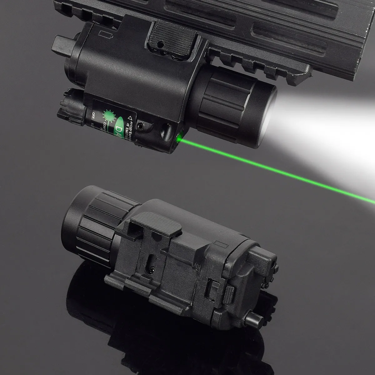 Tactical Weapon Flashlight Remote Switch Red Dot Laser Sight Pistol Gun Light for Glock 17 19 / 20mm Rail Hunting