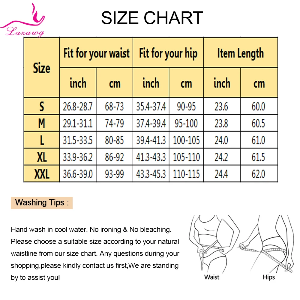 LAZAWG Women Body Shapers Panties High Waist Tummy Control Leggings Hooks Seamless Shapewear Push Up Gym Slimming Pants Shaper