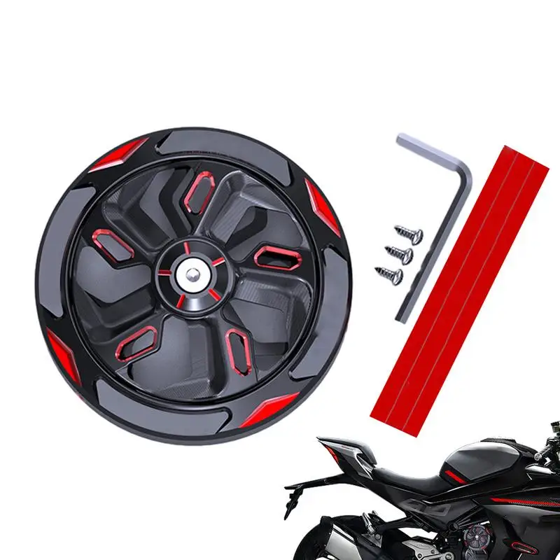 

Motorcycle Engine Cover Aluminium Alloy Rotatable Motorcycle Engine Fan Guard Cover Cool Wheel Side Covers Radiator Guard