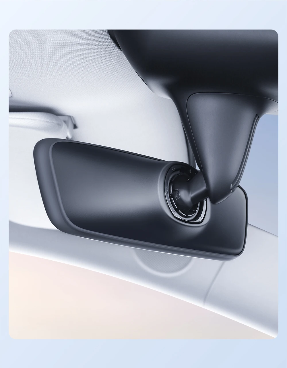 Rearview Mirror Protector Frame for Tesla Model 3 Y S X Highland Juniper 2019-20