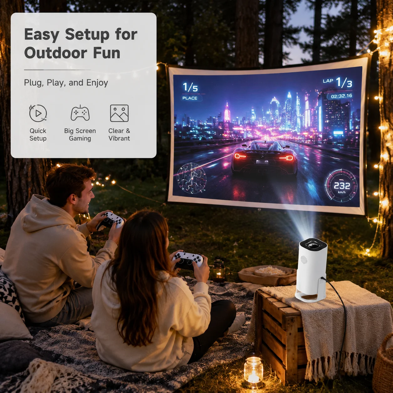 링란 P30PLUS 4K 스마트 LED 게임 프로젝터 듀얼 밴드 WiFi 블루투스 네이티브 안드로이드 폰 스크린 미러링 홈시어터