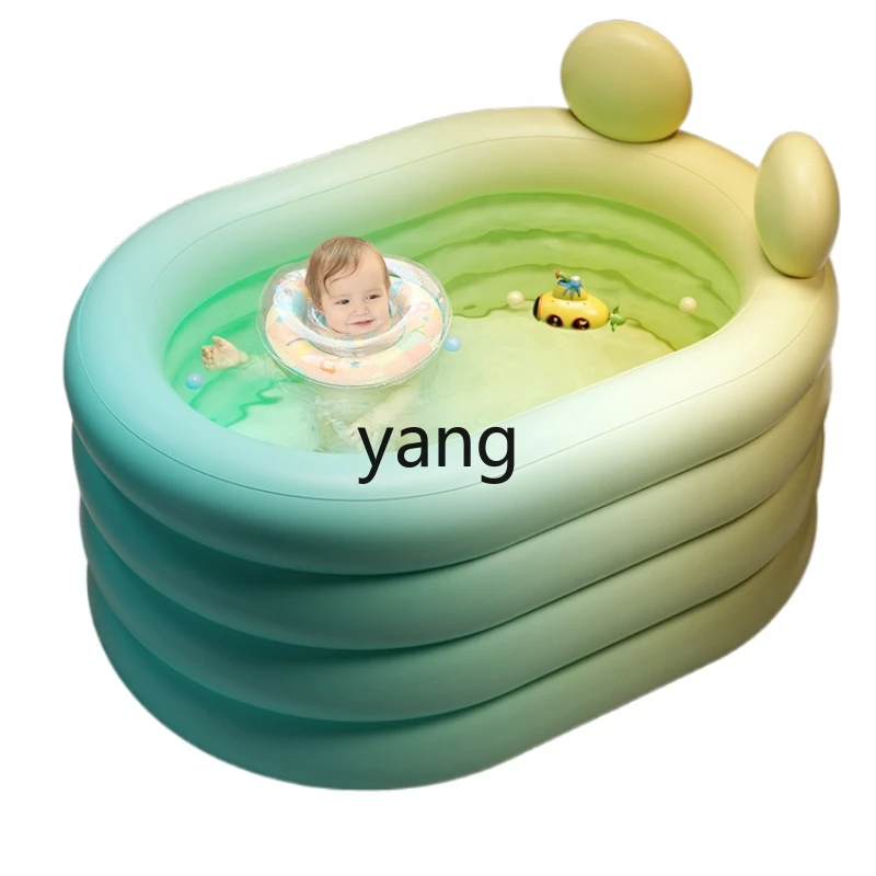 CX Baby Inflatable Swimming Pool Household Baby Child Swimming Bucket Foldable Newborn Constant Temperature