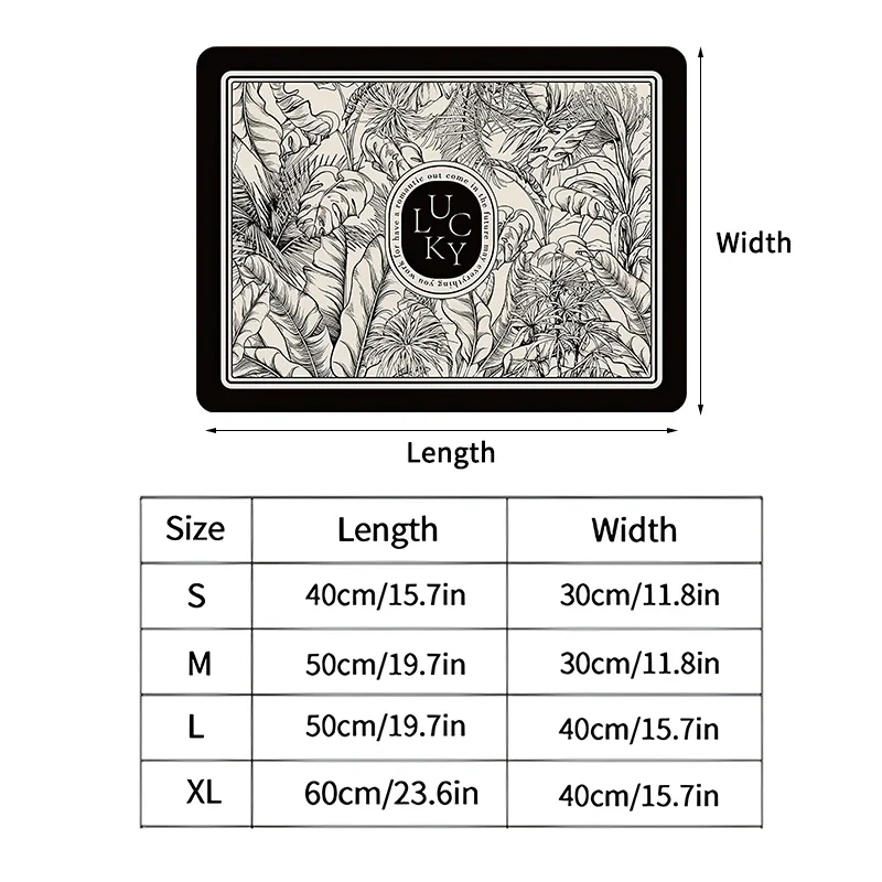 Tappetino Scolapiatti In Microfibra FULL BE DARE – 50,8x38,1 Cm – Assorbente, Antiscivolo E Lavabile In Lavatrice – Design Elegante