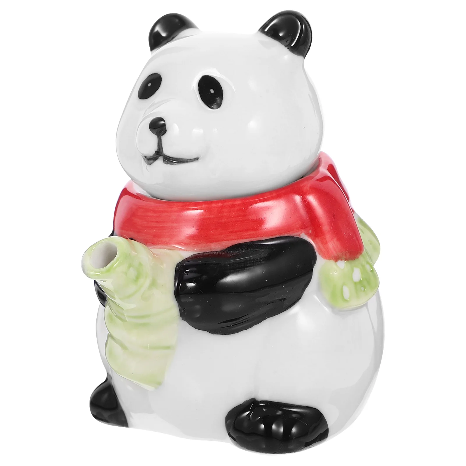 

Giant Panda Soy Sauce Bottle Ceramic Vinegar Jars Cartoon Shaped Decorative Dispenser Condiment Cute Dispensers
