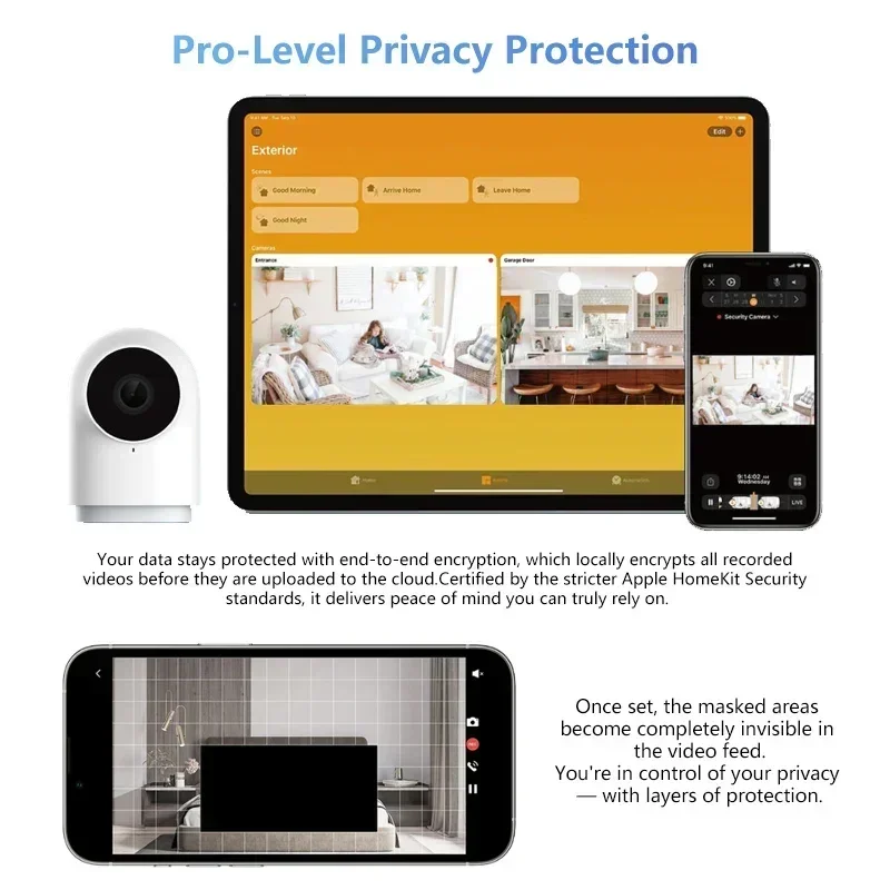 Aqara Smart Camera G2H Pro Gateway Hub Edition 1080P HD Night Vision Mobile Zigbee WIFI IP Surveillance Camera for HomeKit APP 4