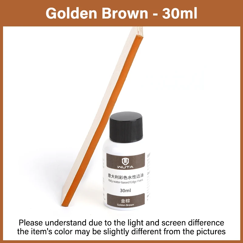 Professional Leather Edge Paint - 30ml | Dye & Finish for DIY Craft & Shoe Projects