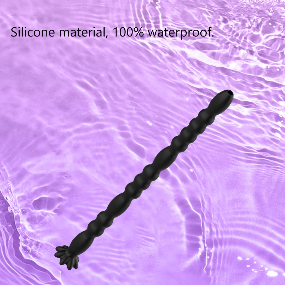 Silicone Urethral Sound Beads Penis Plug Urinary Dilator Urethra Masturbation Rod Sex Toy Bladder Stimulation for Men