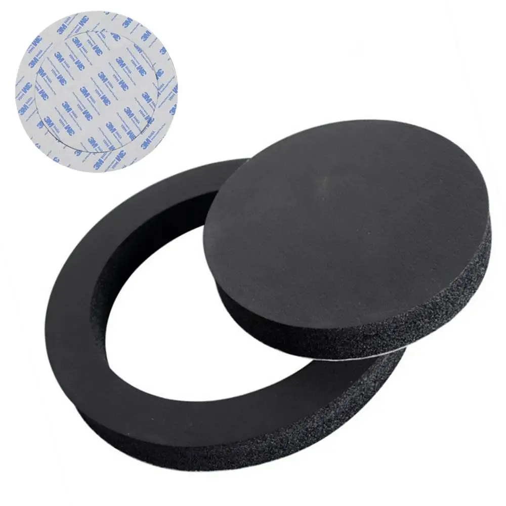 Auto Lautsprecher Ring Selbstklebende Auto Lautsprecher Ring Schaum Leitbleche Auto 6,5 Zoll Stereo Audio Lautsprecher Schaum Ringe Bass Blocker – Detail 3