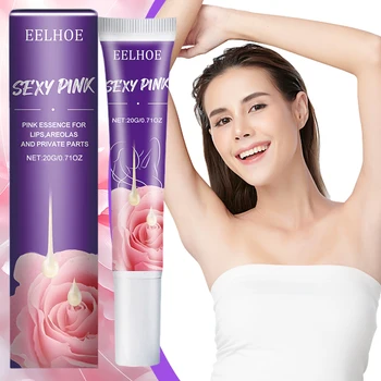 Crema sbiancante per il corpo Zona intima Parti intime Ascelle Labbro Capezzolo Sbiancamento anale Glutei Ginocchio Illumina Rimuovi la melanina Cura della pelle 1